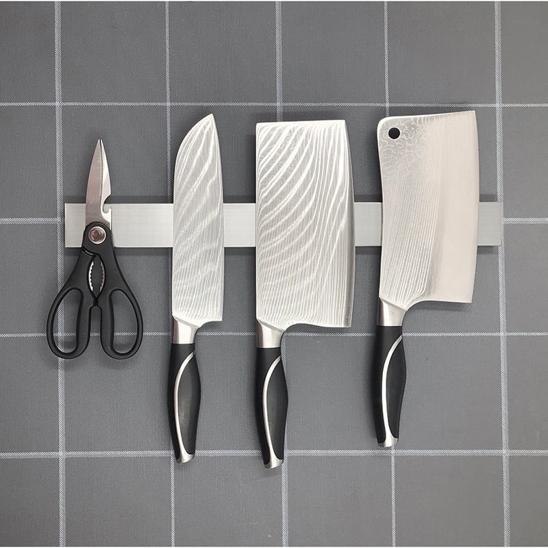 Porte-couteau aimanté sans perçage - Mon Unique Table